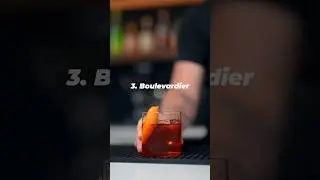 Давайте приготовим &laquo;Бульвардье&raquo;. Это виски-вариация &laquo;Негрони&raquo;. #коктейльныекарточки #бульвардье