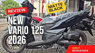 DETAIL NEW VARIO 125 CBS ISS MATTE BLACK 2026