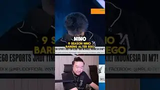9 season nino bareng alter ego, never give up #shorts #fypシ #mlbb kodelwyn reaction interview nino