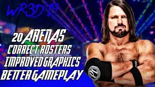 Released! WR3D 2K19 For Android! Correct and Updated Rosters|Animated Arenas|Link in Description!