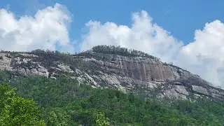 Pinnacle Lake Trail in Table Rock State Park (post-wildfire)