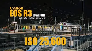 Canon R3 10Bit 4K Lowlight Video Test (Part 2)