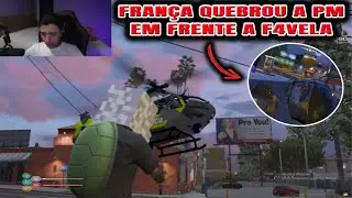 Fran&ccedil;a Quebrou a Pm Em Frente a F4vela e isso Aconteceu!