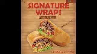 Signature wrap🌯🌯😋😋