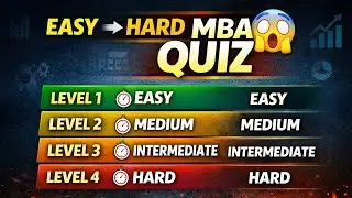 MBA Brain Test 🧠 | Easy ➜ Extreme Levels