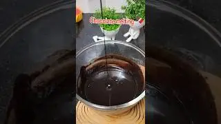 Episode 13 chocolate Ganache How to melt Chocolate # reels  #shiny  #chocolate #brownie #food