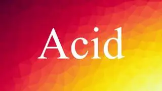 EnglishVocabulary #50: Words with Examples Improve your English ! (Acid)