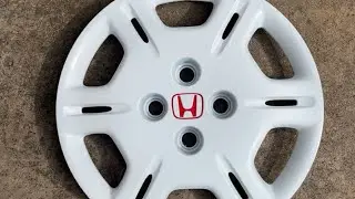 (DIY) Spray Paint - White wheel covers (Si wheel covers)