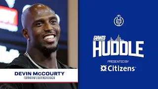 3x Super Bowl Champion Devin McCourty | Giants Huddle | New York Giants