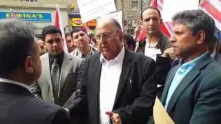 13TH MAY 2014 PROTEST OUTSIDE PAKISTAN CONSULATE