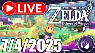 🔴 [LIVE] Echoes of Wisdom 🔰 | Zelda Vibes & Chill Gameplay | Stealthfang Plays