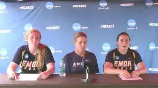 2016 NCAA Division III Softball Championships - Game 2 - Emory University