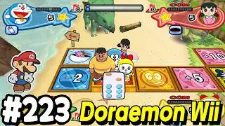 Doraemon Wii (ドラえもん Wii ) - Himitsu Dougu-ou Ketteisen! Walkthrough Part 223 Hard CPU | Alexgaming