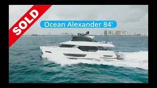 2020 84' Ocean Alexander 84R Skylounge