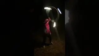 Fire hoop