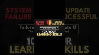 The Failure Method That Unlocks 10x Productivity #animation