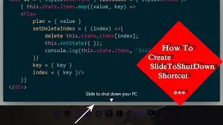 How to Create 'Slide To Shutdown' Shortcut in Windows 8.1?