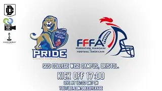 LIVE International American Football - Bristol Academy vs French Academy