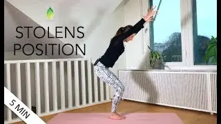 Yogapositioner f&ouml;r nyb&ouml;rjare - Stolens position - Annas yoga studio