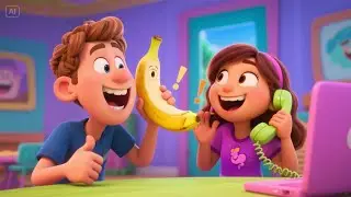 Banana Phone | Ring, Sing & Giggle in a Silly Toddler Rhyme 2025