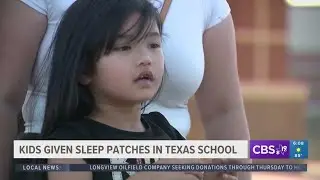 Texas parents furious after 'sleep patches' allegedly given to kids in school