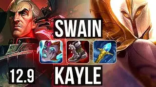 SWAIN vs KAYLE (TOP) | 72% winrate, 9/2/11, Dominating | NA Diamond | 12.9