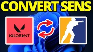 Как преобразовать чувствительность Valorant в чувствительность CS2