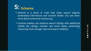 Rank Brain Algorith, Schema, Sitemap, Technical SEO by Virendra Singh