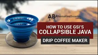Как использовать складную капельную кофеварку Java от GSI