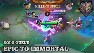SOLO TO IMMORTAL JOURNEY - Clint - Gold Lane - MLBB