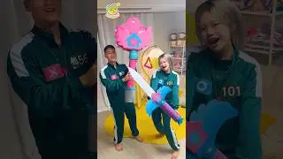 Making Giant Squid Game3 Key and Sword🗡️🔑
