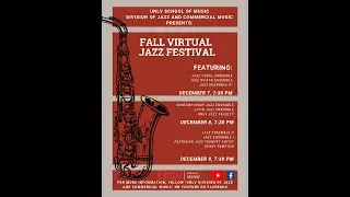UNLV Virtual Jazz Festival &mdash; Contemporary, Latin & Faculty Ensembles