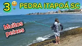 PESCARIA lugar INCR&Iacute;VEL lindo MUITOS peixes 🐟 ITAPO&Aacute; SC