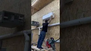 Transforming Shop Comfort: DIY Installation of a @PioneerMiniSplit  Mini Split System