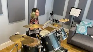Black Sheep - Metric Drum Cover (Brie Larson vocals) From Scott pilgrim VS The World