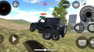 Indian car simulator 3D game 🎮 [thar stand🚘] #games #3dgaming #games 