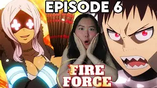 SHINRA VS PRINCESS HIBANA!🔥 Fire Force Episode 6 REACTION!!