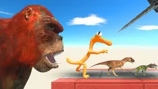 Overcome obstacles and evolve to fight skar king - Animal Revolt Battle Simulator