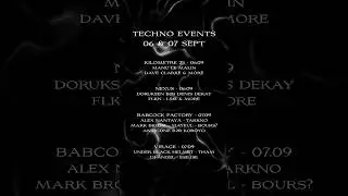 Le Jog&rsquo; #50 - events in Paris #techno #technoevents
