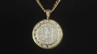 King Ice x Death Row 30th Anniversary Medallion Necklace