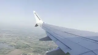 Krakow (KRK) - Dublin (DUB) | Full takeoff and landing (HD)