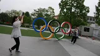 Japan Olympic Museum to Meiji Jingu Stadium | Tokyo Leisure Walk | Japan 4K ASMR