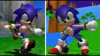 Sonic 2 Sonic in Sonic Adventure 2
