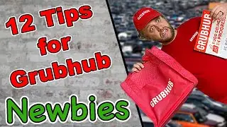 12 Tips for New Grubhub Delivery Drivers! (How to Make More Money)