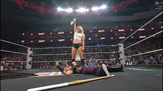 WWE Monday Night Raw 2 февраля 2026 г. - Стефани Вакер против Ракель Родригес (титульный матч) - ...