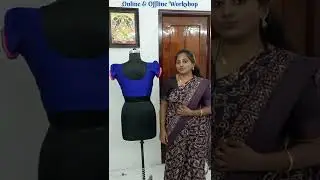 Blouse workshop | Deep Neck Theory & Armhole Concepts | Call 80728 94280 | @fashioniconschennai519