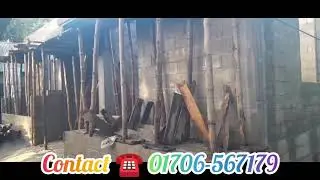 ব্রাহ্মণবাড়িয়া বাঞ্ছারামপুরে ব্লক দিয়ে চমৎকার একটি সাদ ঢালাই বিল্ডিং নির্মাণের কাজ চলতাছে!!