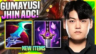 GUMAYUSI PICKS JHIN WITH NEW ITEM ECLIPSE! - T1 Gumayusi Plays Jhin ADC vs Kai'Sa!