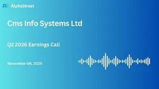 Cms Info Systems Ltd Q2 FY2025-26 Earnings Conference Call