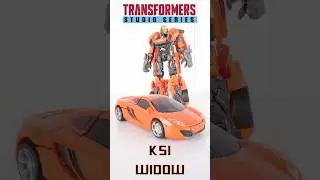 Is It Worth It?! | #transformers Studio Series KSI Widow Video Review #shorts #hasbro